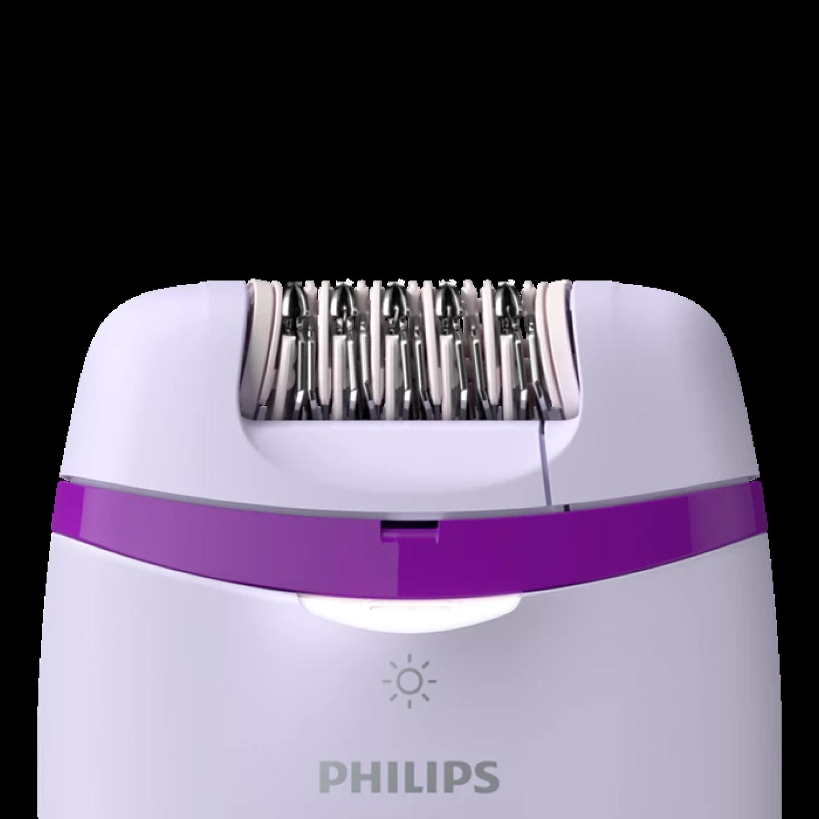 Philips Satinelle Essential Corded Compact Epilator with Opti-Light