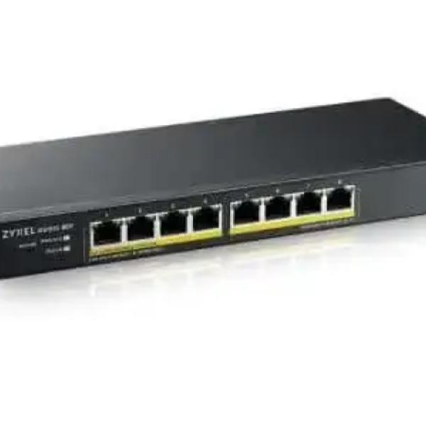 Zyxel GS1915-8, 8-port GbE Smart Hybrid Switch