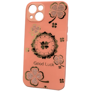 iPhone 13 Pink Good Luck Case – Ultra-Thin & Protective - Image 1