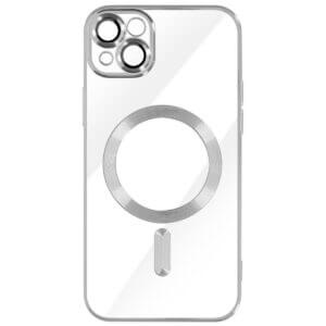 iPhone 13 Silver MagSafe Cover - Sleek, Magnetic & Protective - Image 1