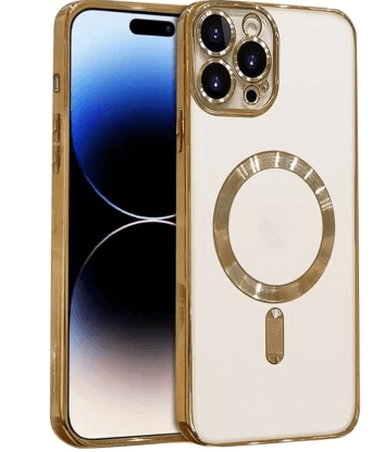 Iphone 15 gold case