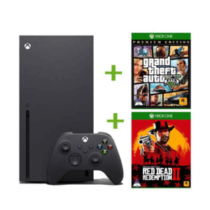 Series X - 1TB - Disc Edition with GTA V + Red Dead Redemption 2