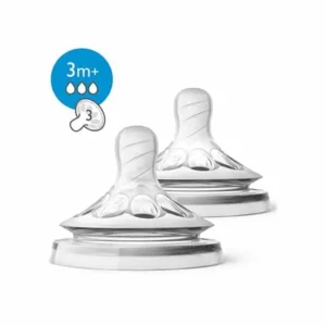 Philips Avent Medium Flow Natural Vacuum Cleaner 2 Pack  SCY964/02