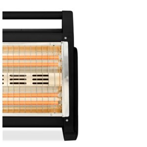 Mellerware 1600 W Overheat Protection Panel Heater - Black - Image 2