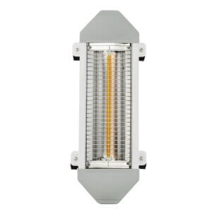 Mellerware Heater Quartz Powder Coat White 5 Bar 2000W "Flare" - Image 3