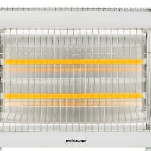 Mellerware Heater Quartz Powder Coat White 5 Bar 2000W "Flare" - Image 2