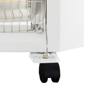 Mellerware Heater Quartz Powder Coat White 5 Bar 2000W "Flare" - Image 5