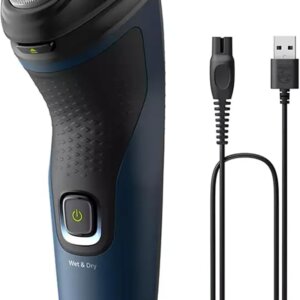 Philips Wet & Dry Electric Shaver 1000 Series - USB-A Charging - Image 2