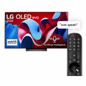 77 Inch LG OLED evo C4 4K Smart TV AI Magic remote Dolby Vision webOS24 2024