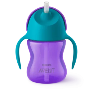Philips Avent Straw Cup 200ml /7oz 9m+ - Girls SCF796/02