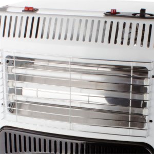 Taurus Heater Electric & Gas Aluminium White 4200W - Image 2