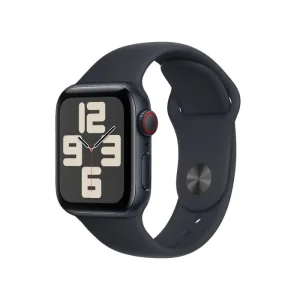 Apple Watch SE GPS + Cellular 44mm Midnight Aluminium Case with Midnight Sport Band