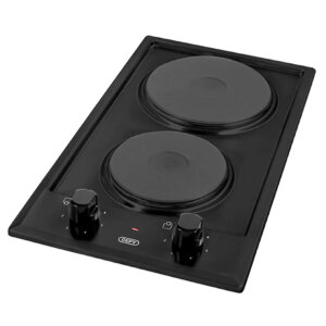 Defy DHD 400 Domino Solid Hob with Control Panel - Black