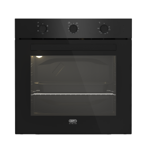 Defy 60cm Slimline Eye-Level Oven DBO483E - Black Glass