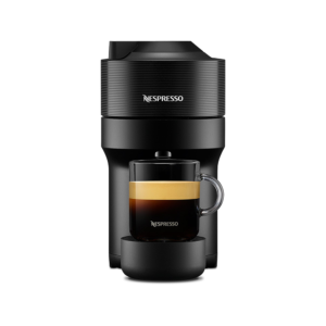 Nespresso Vertuo Pop Coffee Machine With Aeroccino Milk Frother Bundle - Liquorice Black - 90009320