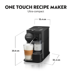 Nespresso Lattissima One Coffee Machine - Shadow Black F121-ZA-BK-NE - Image 6