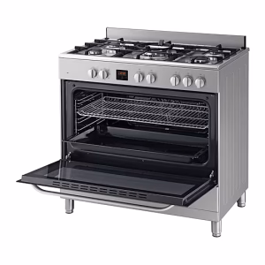 Samsung Stainless Steel Finish 5-platewith Triple Flame Wok PlateNY90T5010SS - Image 6