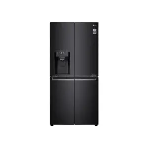 LG Smart Inverter Black Door-in-door Slim French Door Fridge GC-L22FTQUB