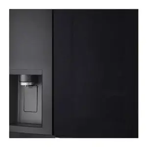 LG 611Lt Matte Black (Graphite) InstaView™ ThinQ™ Side by Side Refrigerator - GC-X257CQFS - Image 4