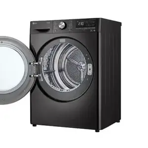 LG RH10V9ZV2W 10kg A+++ Black Dual Inverter Heat Pump Tumble Dryer - Image 2